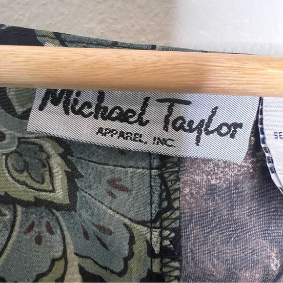 Michael Taylor Flowy Forest Fairy Whimsigoth asymmetric hem bell sleeves Y2K - Picture 5 of 9